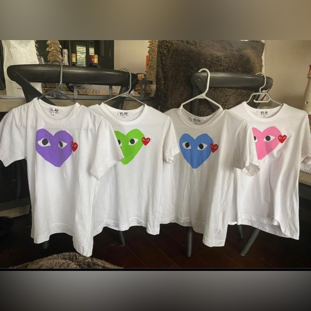 CDG Play Shirts (Set of 4)